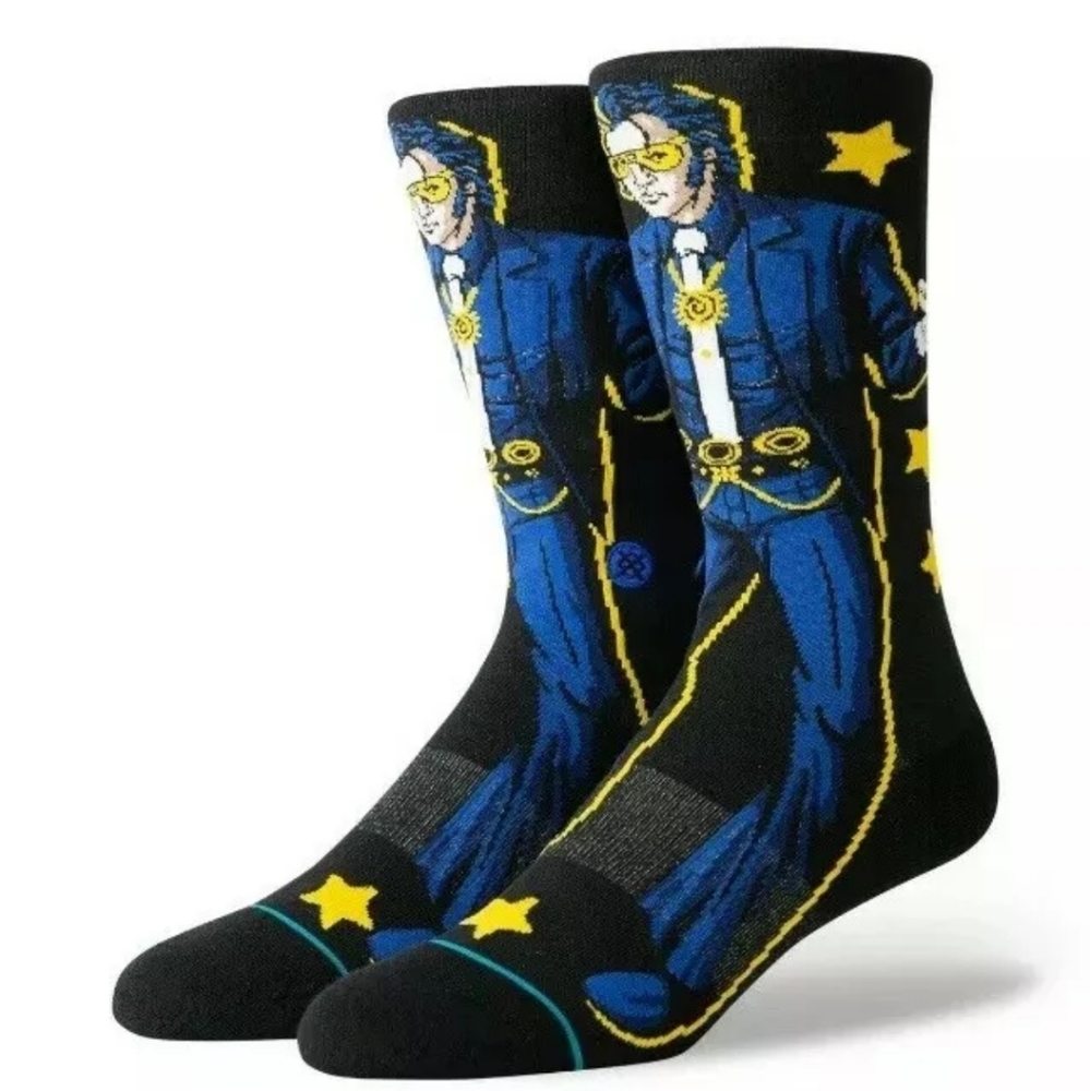 Elvis Star Socks